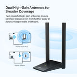 TP-Link WiFi 6 USB Adapter for Desktop PC - (Archer TX20U Plus) AX1800 Wireless Network Adapter with 2.4GHz