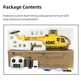FLYWING BO105 rc Helicopters New ACE Flight Controller ADAC 470 Class Helicopter Fly Wing bo105 Scale Helicopter with LED Light one Click Return