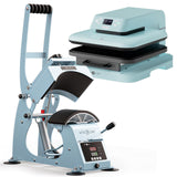 Hat Press Machine - Hat Press Heat Machine for Caps + HTVRONT Automatic Heat Press Machine for T Shirts
