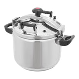 TREMENPOW 42.3QT Stainless Steel Pressure Cooker, 60Kpa Large Steamer Cooking Pressure Canner, Safety Valves, Compatible with Induction and Gas Stovetops for Family or Commercial