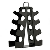 EXBTOKA Dumbbell Rack Stand Only, 4 Tier Weight Rack for Dumbbells 5-15LB, Upgraded Handle, Compact A-Frame Weight Rack (No Dumbbells Rack Only)