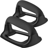 Kipika Push Up Bars - Stable Non-Slip Pushup Handles with Soft Grip - Ideal for Floor Strength Training of Chest and Arms - Black Kipika