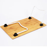 BSNANCA Portable Lap Desk Laptop Bed Tray Desk Bamboo Laptop Bed Table,Folding Bed Table Lap Desk for Laptop,Laptop Stand for Reading Breakfast Home Office Fashionable ()