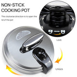 prepAmeal 9-in-1 Electric Pressure Cooker 6QT Multi-Functional Programmable Non-Stick Pot, Slow Cooker, Rice, Steamer, Sauté, Yogurt Maker, Warmer, 6 Quart