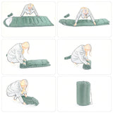 Wind Tour 3 Season Lightweight Waterproof Sleeping Bag Indoor & Outdoor for Hiking Backpacking Camping Traveling (2.2 lb | Green)