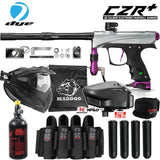 Maddog DYE CZR+ Paintball Gun Marker Elite HPA Package - Grey