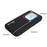 Cryfokt 5G WiFi Mobile Hotspot, IP67 Travel WiFi Device Wireless Hotspot Router with 2.77Gbps Download, 7100mAh Battery WiFi6 Support for 16 Devices Simultaneous Connections