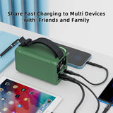 60000mAh High Capacity Power Bank Fast Charging 22.5W Max PD 3.0 20W Portable USB C Battery Packs KONFULON
