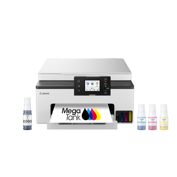 Canon Megatank GX1020 All-in-One Wireless Supertank [Megatank] Printer | Print, Copy and Scan| Mobile Printing