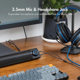 BXNSDFS Computer Speakers PC Sound Bar Portable Speaker for Desktop Monitor Laptop