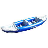SOLSTICE Rogue 1 to 2 Person Inflatable Fishing Kayak Boat for Adults & Kids 10'6'' X 33'' | Tandem 2 Blow Up Seats & Spray Skirt | Reinforced K-80 26 Gauge PVC Material Solstice