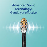 Philips Sonicare DiamondClean Smart 9750 Electric Toothbrush, Sonic Toothbrush with App, Pressure Sensor, Brush Head Detection, 5 Brushing Modes and 3 Intensity Levels, Lunar Blue, Model HX9954/74