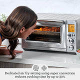 Breville BOV860BST Smart Oven Air Fryer and Convection Oven, Black Stainless Steel