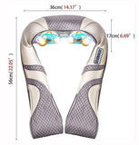 TOEWOE Neck Massager, Neck and Back Massager with Heat, Electric Deep Tissue Kneading Massage for Neck, Shoulder, Back, Foot, Leg Muscles Pain Relief