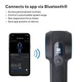 TheraGun Pro Handheld Deep Tissue Massage Gun - Bluetooth Percussion Massage Gun & Personal Massager for Pain Relief & Circulation in Neck, Back, Leg, Shoulder and Body (Black - 4th Gen)