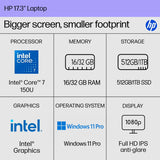 HP 17.3 inch FHD Laptop Computer for Business Student, 32GB RAM, 1TB SSD