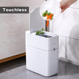 MOPUP Bathroom Trash Can, Automatic Bagging Garbage Can