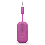 Twelve South AirFly Pro 2, Bluetooth Adapter, Pair 2 AirPods, Fuchsia Ice