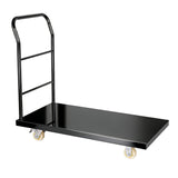 Heavy Duty Platform Truck Moving Flatbed Cart 47” x 24”Push Dolly, 3500 lbs Capacity Steel Flatbed Cart,