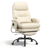 FLEXISPOT 2-in-1 Chaise Lounge Chair Indoor with Wheels Footrest 90-165° Reclining Lumbar Support