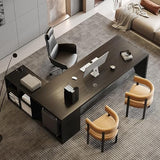 SABALON Office Desk Modern Solid Wood Office Computer Desk