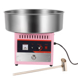 1000W Pink Cotton Candy Machine with 15" 2 Ounces Stainless Steel Bowl, Adjustable Temp Cotton Candy Maker, Nostalgia Candy Machine Dispenser with Sugar Scoop, for Home, Kids, Birthday (without cart)