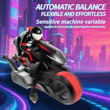 Zingbotem RC Stunt Motorcycle with 360° Rotation, High-Speed Drift Remote Control Bike, 2.4GHz Control, All-Terrain Racing Vehicle with LED Lights
