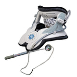 Neck Traction Device by Air Collar - Neck Stretcher - Cervical Traction Device - Neck & Shoulder Pain Relief - Stretcher Collar for Improved Spine Alignment - (2nd Gen - Manual) - See Size Chart*