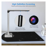 13 Million Pixels Document Camera, High Definition Portable Scanner, A4 Scanners for File Card Passport Recognition Document Scan