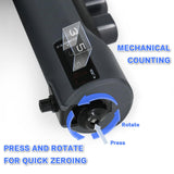 HXD-ERGO Grip Strength Trainer with Finger Exerciser, Adjustable Resistance Hand Gripper, Hand Exerciser with Counting for Muscle Building and Injury RecoverStrength (Black) HXD-ERGO