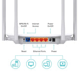 TP-Link AC1200 WiFi Router (Archer A54) - Dual Band Wireless Internet Router, 4 x 10/100 Mbps Fast Ethernet Ports, Supports Guest WiFi, Access Point Mode, IPv6 and Parental Controls TP-Link