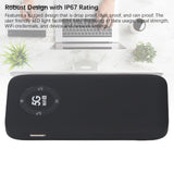 Bewinner 5G Mobile Hotspot WiFi 6, Portable WiFi Device 16 Users, Wireless Router with SIM Card Slot, 7100mAh Battery Travel Router Black (Black)