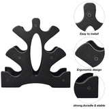 Weight Rack for Dumbbells 3 Tier, Plastic Dumbell Rack, Compact Weight Holders for Free Weights, Space Saver, Small Weight Storage Racks for Home Gym Organization, Max Load 22 lb (Without Dumbbells) WAONIQ