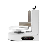 4-12in Cake Decorating Coating Machine, 110-220V Birthday Cake Cream Smooth Coating Decoration Machine Low Noise pastries Frosting Equipment Electric Cream Butter Smoothing Scraper for Dessert Shops