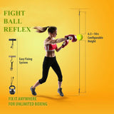 Fight Ball Reflex, Boxing Quick Puncher, Punch Training Fitness Sports Practical Equipment, Double End Boxing Speed Ball. DenYorkStore