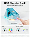 EPOMAKER NEX Lite Wireless Gaming Mouse w/Screens & RGB Charging Dock