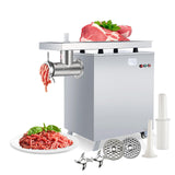 Commercial Heavy Duty Meat Grinder, Max Yield 600KG/H (1323lbs/H) 3000W Electric Meat Grinder GarveeTech