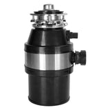 Viprh 3/4 HP Under Sink Garbage Disposal - 2800 RPM Kitchen Food Waste Disposer with Plug and Safety Features