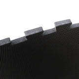 Xspec 3/8" Thick 100 sq. ft. (25 pcs) Gym EVA Foam Floor Mats (24" x 24") | T Pattern, Black Xspec