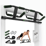 KAKICLAY 2025 Upgrade Multi-Grip Pull Up Bar with Smart Larger Hooks Technology - USA Original Patent, Designed, Shipped, Warranty KAKICLAY