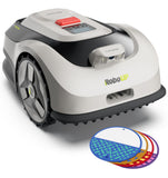 RoboUP Raccoon 2 SE Robot Lawn Mower with Navigation Passage Plate, Auto Mapping Robotic Lawnmower for 0.15 Acre with APP Control, Vision Navigation, 20°Slope, Ideal Robot Mower for Small Lawns