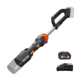 WORX Nitro Cordless Leaf Blower, Electric Blower with 410 CFM & 130 MPH with 3.8 Lbs, 4.0 Ah Battery & Charger Included, WG543