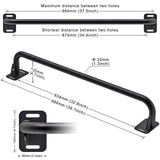 SELEWARE Fully Welded Pull Up Bar Wall Mount Heavy Duty Chin-up Bar w/Resistance Band Hooks for Doorway, Support Beam or Joist Mount Thick Metal Sturdy Construction Support 500 lbs SELEWARE