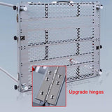 Fishing Dock - Lightweight Aluminum-Magnesium-Silicon Alloy Open-Frame Platform, Foldable with Height-Adjustable Legs for Deep-Water Fishing
