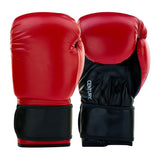 Century BOB Body Opponent Bag | Freestanding Punching Bag Dummy | Adjustable Kickboxing Mannequin | Training Bag for Martial Arts & Boxing - Red Gloves Combo