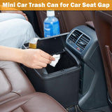 Car Trash Can Bin Waste Container Multi-Function Storage Box