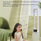 ZUMAHA Quiet 12 Speed Tower Fan, LED Display Cooling Fan with Remote Control, Oscillating 60° Bladeless Floor Fan for Home Indoor