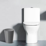 Lysam Bathroom Trash Can 3 Pack, 1.8 Gallon Small Trash Can with Trash Bags
