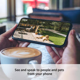 Wireless smart security camera, two-year battery life