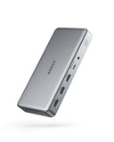Docking Station, Displaylink Docking Station with Dual HDMI and DisplayPort for Windows Laptops, MacBook Air